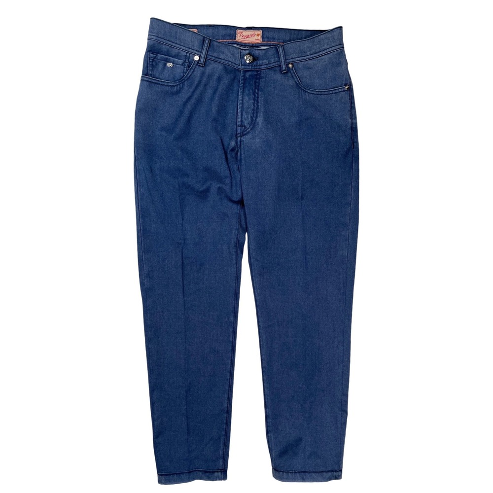 Marco Pescarolo Merano M Jeans Mens‎ 48 Blue Slim Fit Italian Luxury Trousers